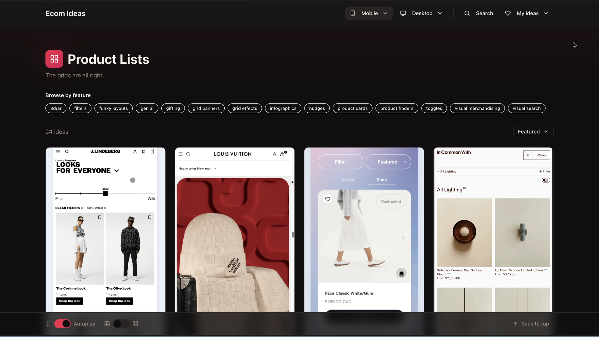 Ecom Ideas | 1000+ curated ideas from top ecommerce sites