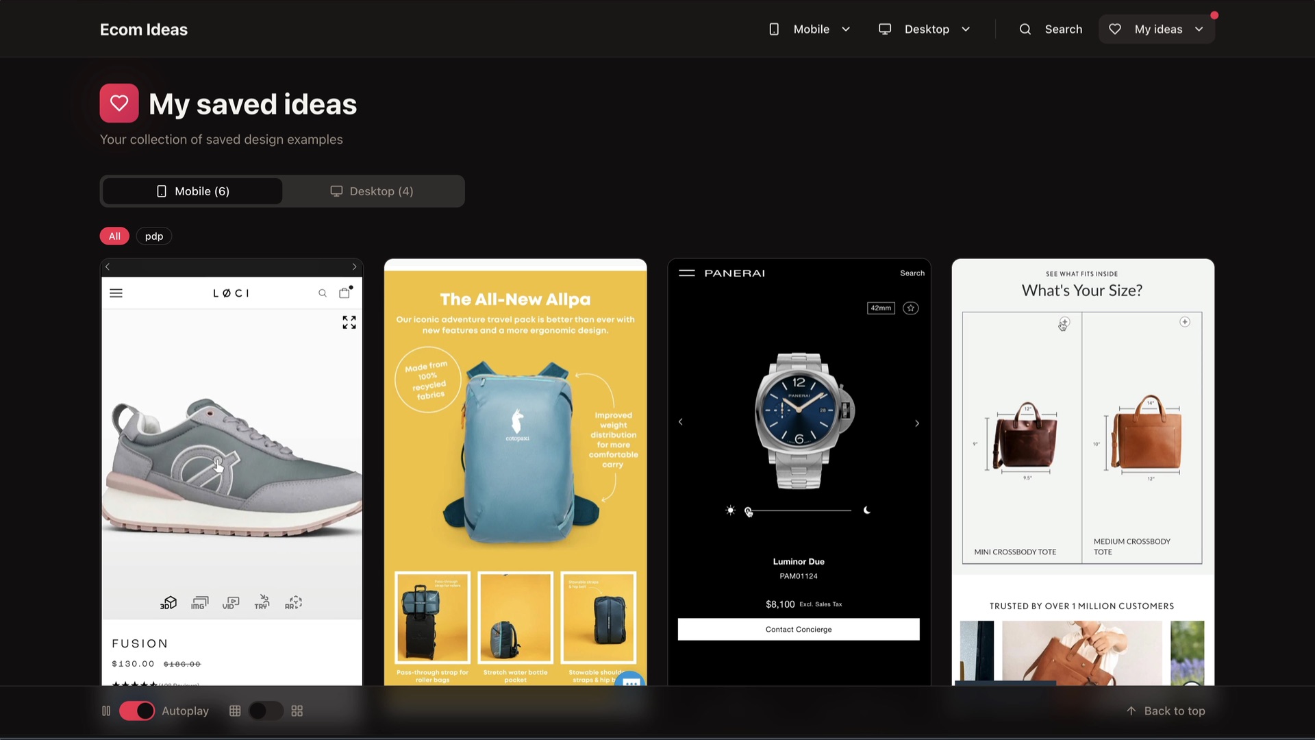 Ecom Ideas | 1000+ curated ideas from top ecommerce sites