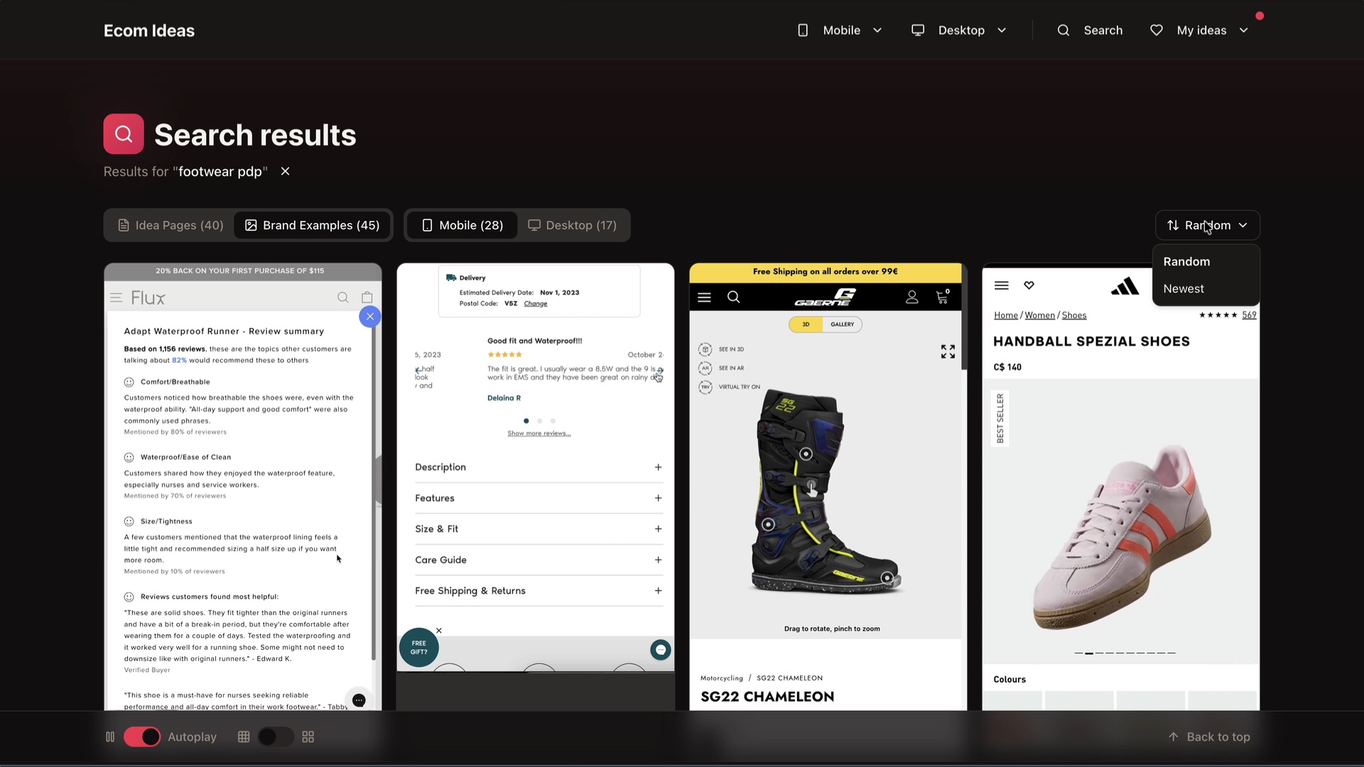 Ecom Ideas | 1000+ curated ideas from top ecommerce sites